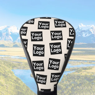 Your Logo/other Uploaded Image Random Placement Golf Head Cover