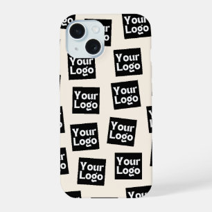 Your Logo/other Uploaded Image   Random Placement iPhone 15 Case