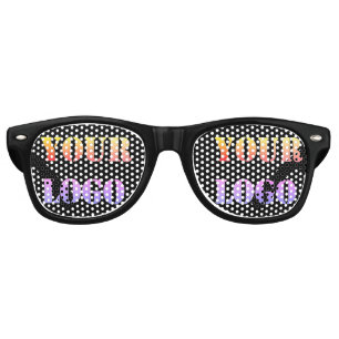 Your Logo Photo Colours Company Party Sunglasses