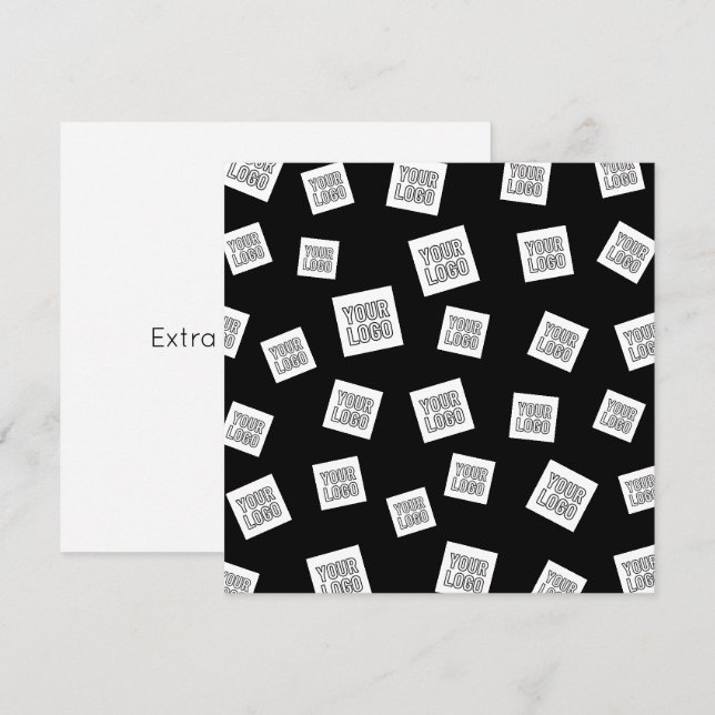 Your Logo, Photo or other Image | Random Placement Card (Front/Back)