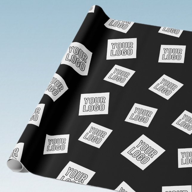 Your Logo, Photo or other Image | Random Placement Wrapping Paper (Creator Uploaded)