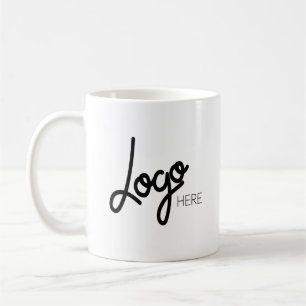 Your Logo Professional Brand White  Coffee Mug