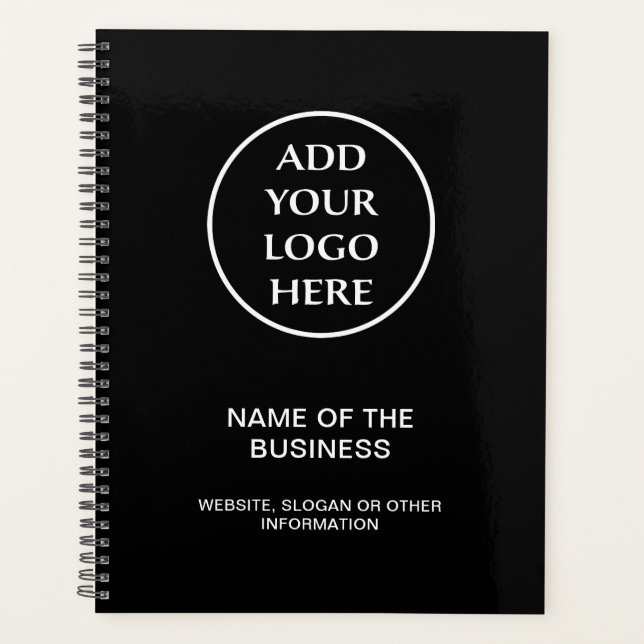 Your Logo Professional Business Company Corporate Planner (Front)