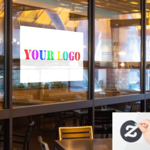Your Logo Promotional Business Personalized Window Cling
