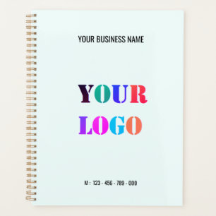 Your Logo Promotional Business Simple Personalized Planner