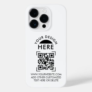 Your Logo & QR Code Business Promotiona Case-Mate iPhone 14 Pro Case