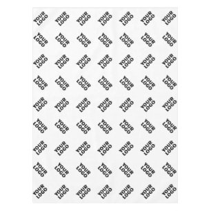 Your Logo Simple Alternating Repeating Pattern Tablecloth