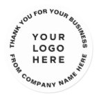 Your Logo Simple and Professional Thank you