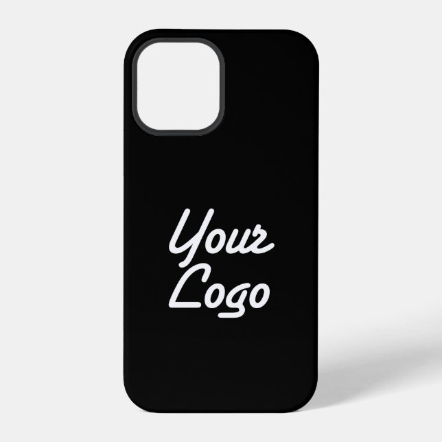 Your Logo | Simple Logo Replacement iPhone Case (Back)