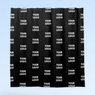 Your Logo Simple Repeating Logo | Black