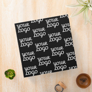 Your Logo   Simple Repeating Logo Pattern  Binder