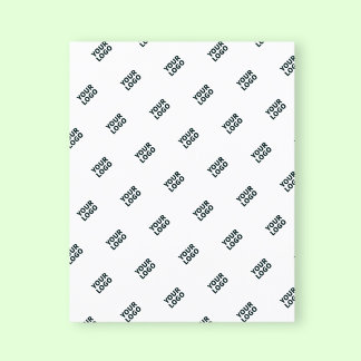 Your Logo Simple Repeating Logo | White