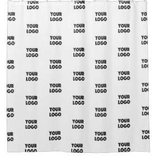 Your Logo Simple Repeating Logo   White