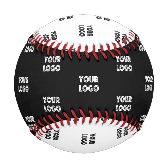 Your Logo Simple Repeating Logos Baseball (Front)