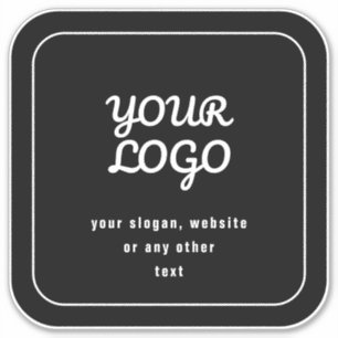 Your Logo & Slogan or other text Black & White