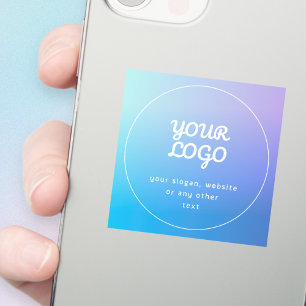 Your Logo & Slogan or other text   Blue & Purple