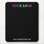 Your Logo Text Info Promotional Business Mouse Pad<br><div class="desc">Custom Logo and Text Promotional Business Personalized  - Add Your Logo / Image and Text / Information - Resize and move elements with customization tool. Choose / add your favourite background and text colours / font / size !  Good Luck - Be Happy :)</div>