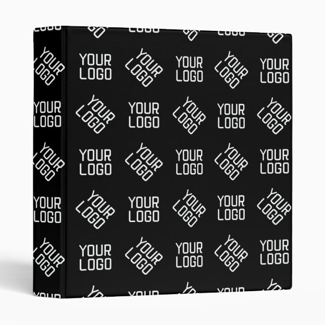 Your Logo | Unique Alternating Logo or Design Binder (Front/Spine)