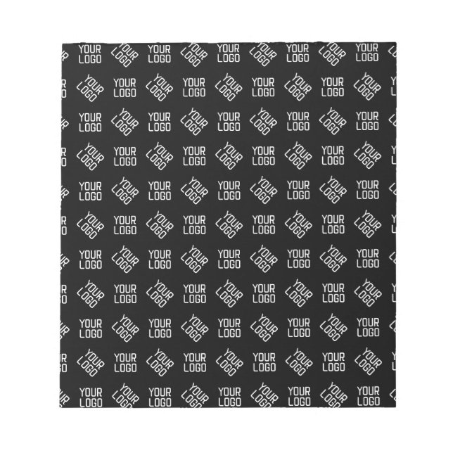 Your Logo | Unique Alternating Logo or Design Notepad (Front)