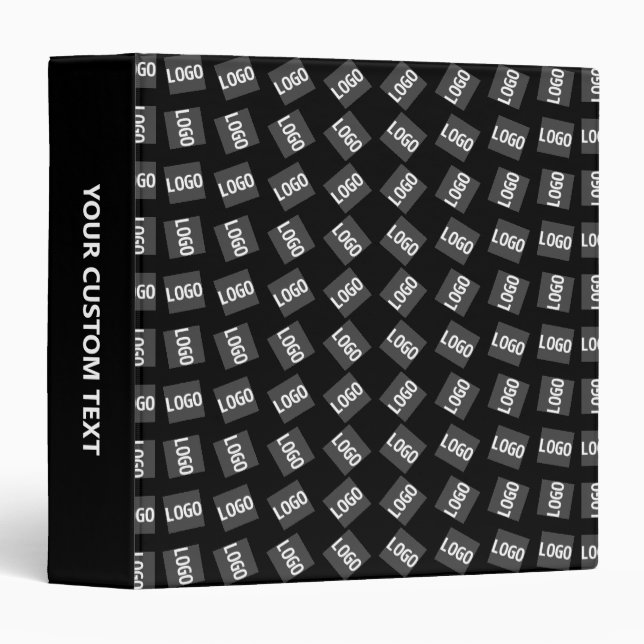 Your Logo | Unique Logo, Design or Image Pattern  Binder (Front/Spine)