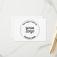 Your Logo with Editable Slogan & Business Name
