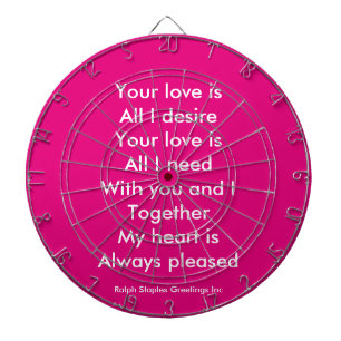 Your love dartboard