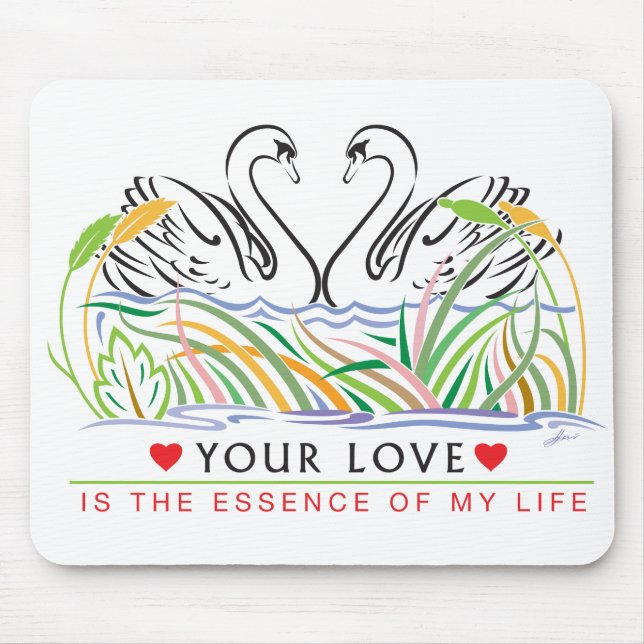 Your Love is essence Mouse Pad (Front)