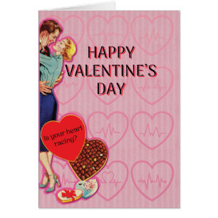 Your Madly Beating Heart Valentine’s Day card