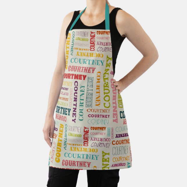 Your (Medium Length) Name is All Over This Apron (Insitu)