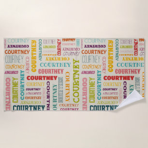 Your (Medium Length) Name is All Over This Beach Towel