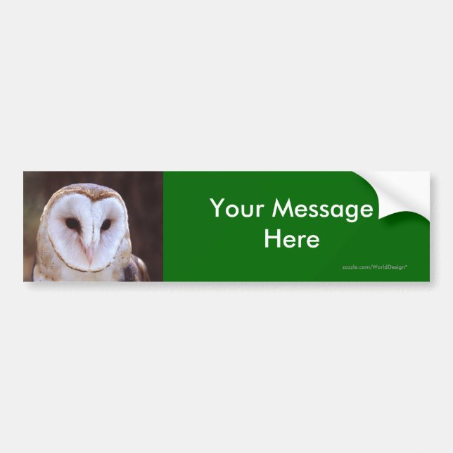 Your Message Bumper Sticker (Front)