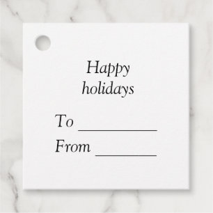 Your message here add text name merry Christmas  Favour Tags
