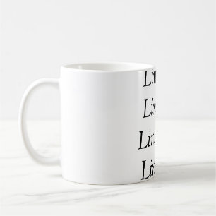 Your message here add text name monogram image quo coffee mug