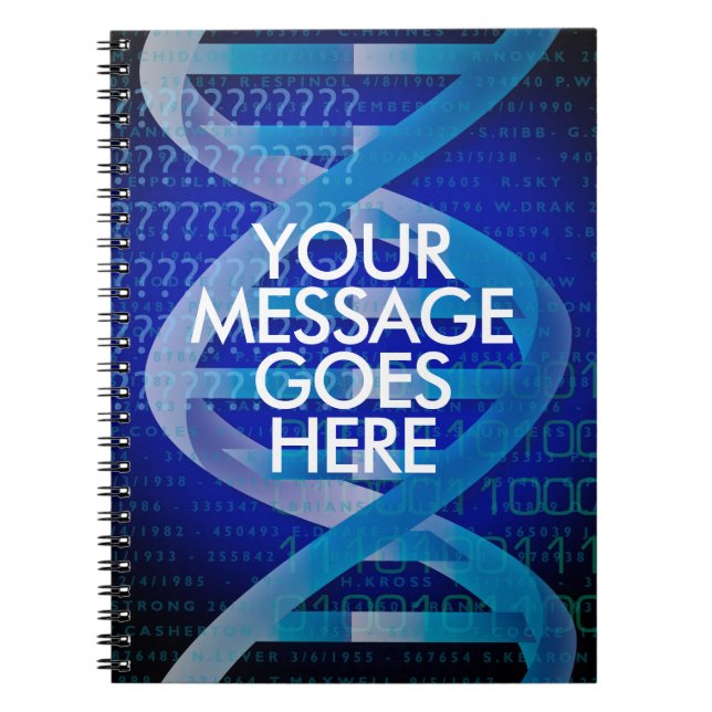 YOUR MESSAGE Science Notebook (Front)