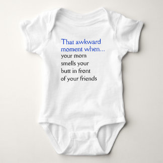 Your Mom Smells Your Butt Baby Bodysuit