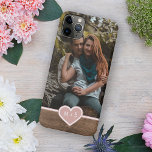 Your Monograms Love Heart On Woodgrain Pattern iPhone 11 Pro Max Case<br><div class="desc">Classy customizable full photo design. With room to customize or personalize with a photo, and monograms of your choice. Beautiful, modern, and cool cover for the trend-savvy and art-loving hip trendsetter, artsy motif lover who wants to protect their phone from dust and dirt, wear and tear. This design is available...</div>