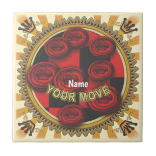 Your Move Checkers tile