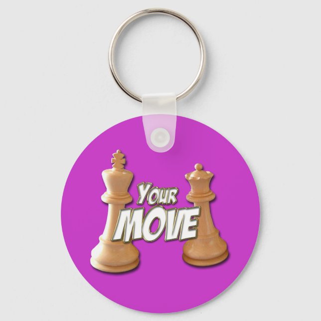 Your Move Keychain (Front)