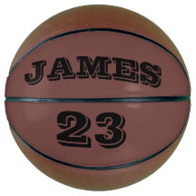 Your Name and Number Personalized Basketball