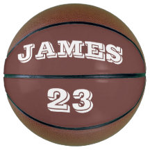 Your Name and Number Personalized Basketball