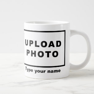 Your Name and Photo on Jumbo Mug