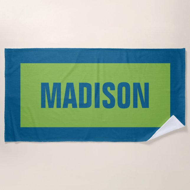 YOUR NAME beach towel (Front)