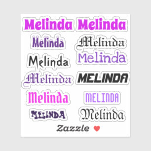 YOUR NAME Clear Stickers Window Laptop Car Decals