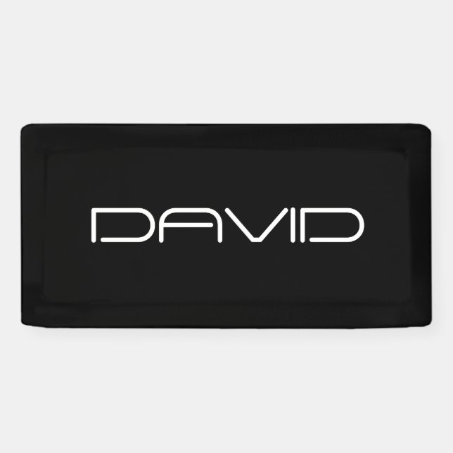 Your Name | Cool Stylized Customizable Text Banner (Horizontal)