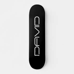 Your Name Cool Stylized Customizable Text Skateboard