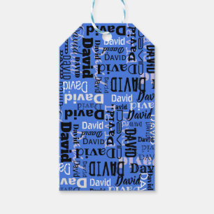 Your NAME Customizable Coloured Gift Take Home Tag