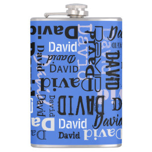 Your NAME Customizable Flask Alcohol Drinkware