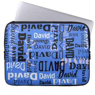 YOUR NAME Customizable Laptop Case Cover