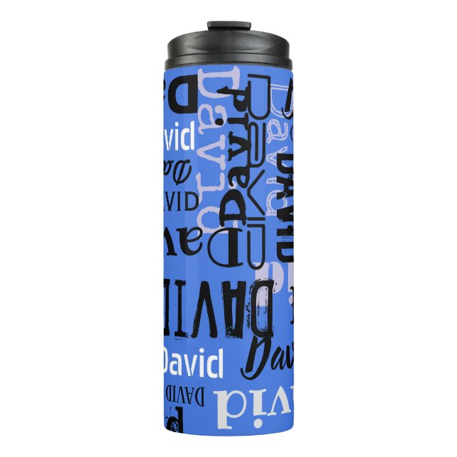 Your NAME Customizable Water Bottle Drinkware (Front)