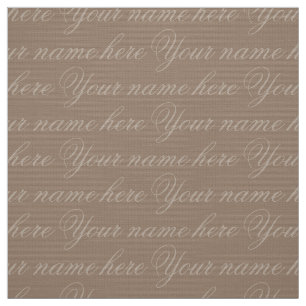 Your Name Fabric Personalized Name Fabrics